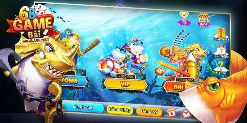 Hướng dẫn luật chơi bắn cá Long Vương 68GB