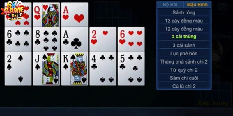 Cách tính tiền cụ thể trong game bài phỏm tá lả