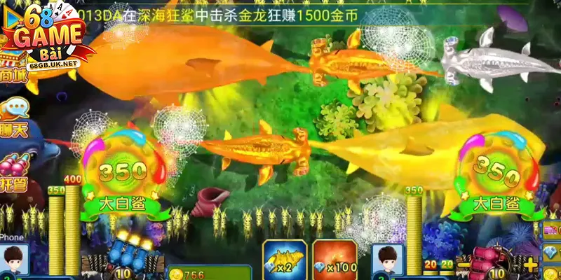 Game bắn cá đồ họa sống động